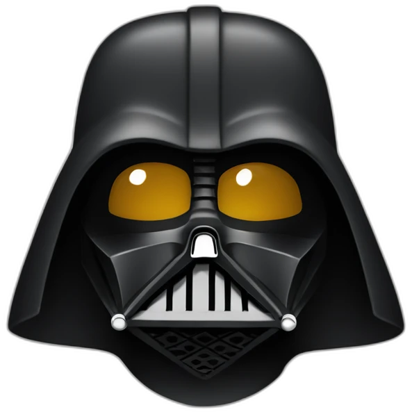 Dark Vador qui boit une bière emoji