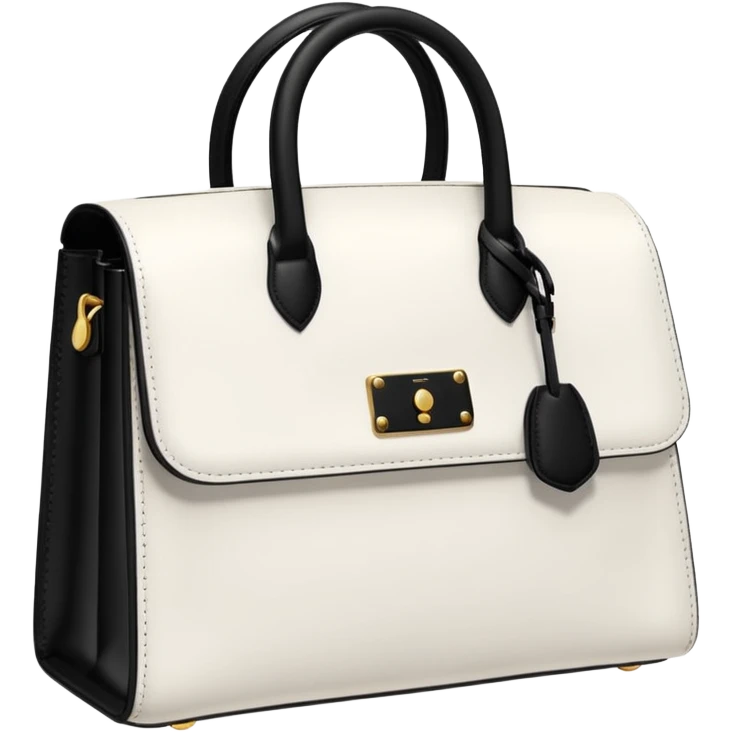 White burkin bag emoji