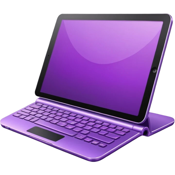 violet cumputer emoji