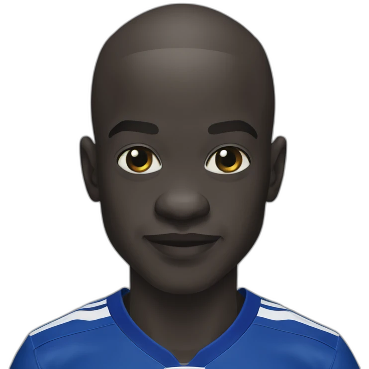 ngolo kante as a football emoji