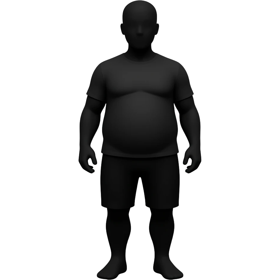 silueta de persona completa emoji