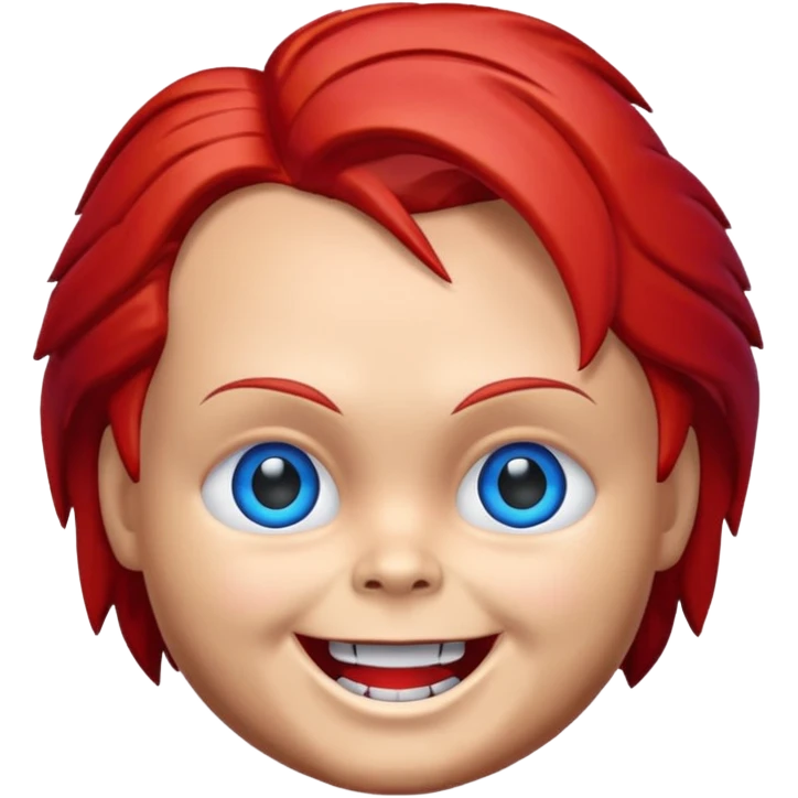 Un emojin de chuky emoji