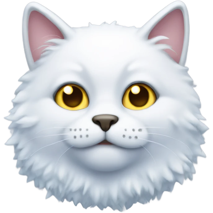 Snow cat emoji