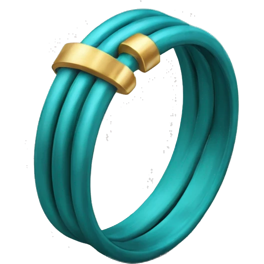 simbolo de 3 anillos entrelazados emoji
