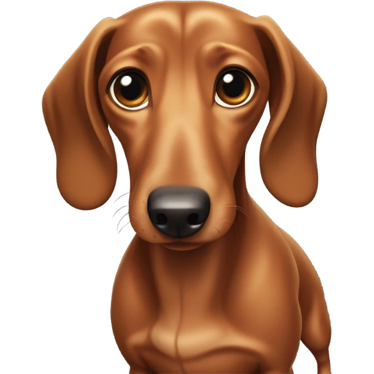 Wiener dog  emoji