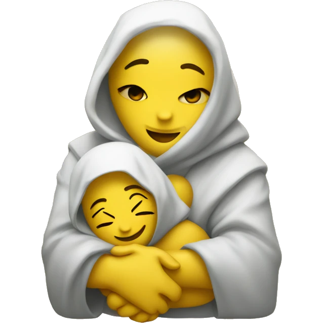 yellow emoji hugs khinkali  emoji