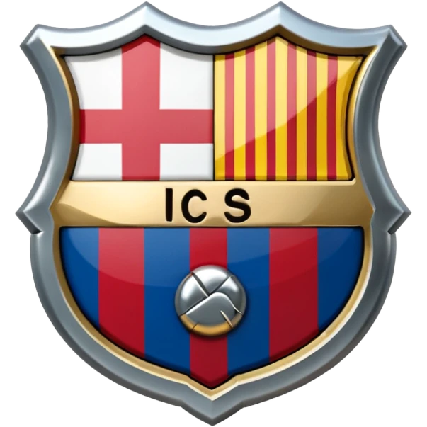 Emoji escudo barcelona realista emoji