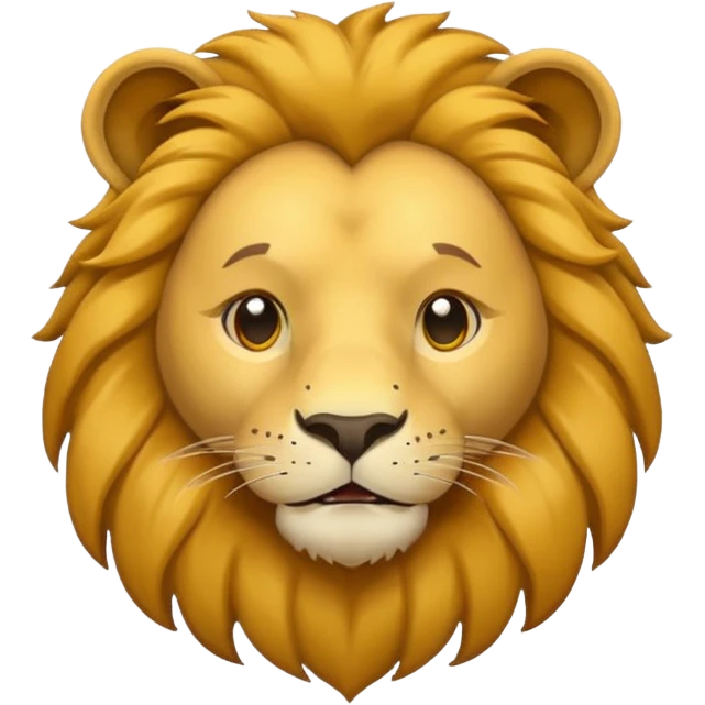 student lion emoji