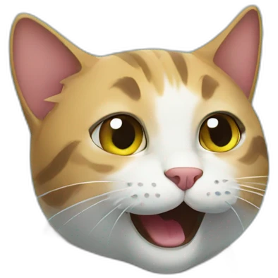 cat in pool emoji