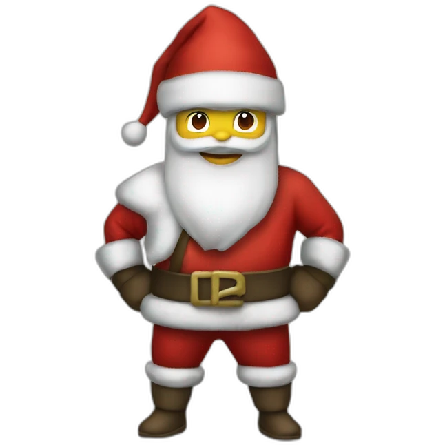 Santa Claus Ninja emoji
