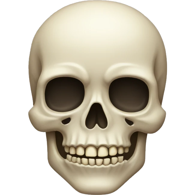 iOS emoji skull emoji