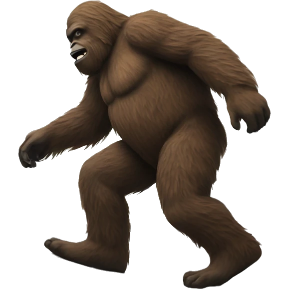 Sasquatch on the Moon emoji