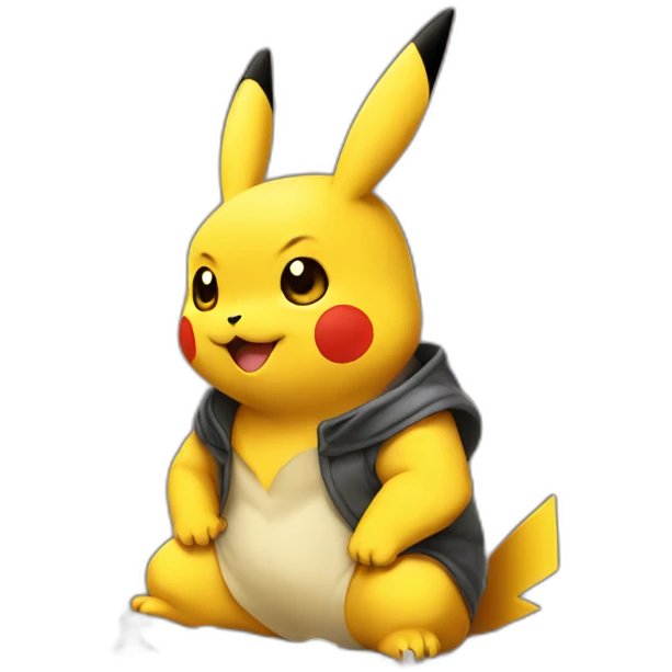 PIKACHU PLAYING CHESS emoji