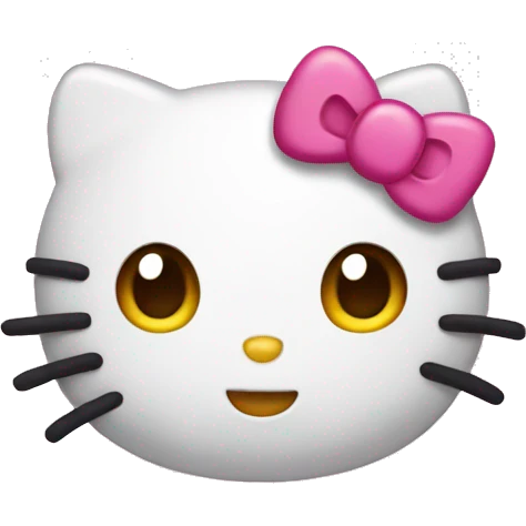 Hello kitty  emoji