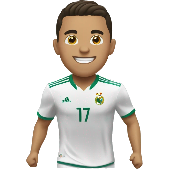Ronaldo qui fait ça célébration  emoji
