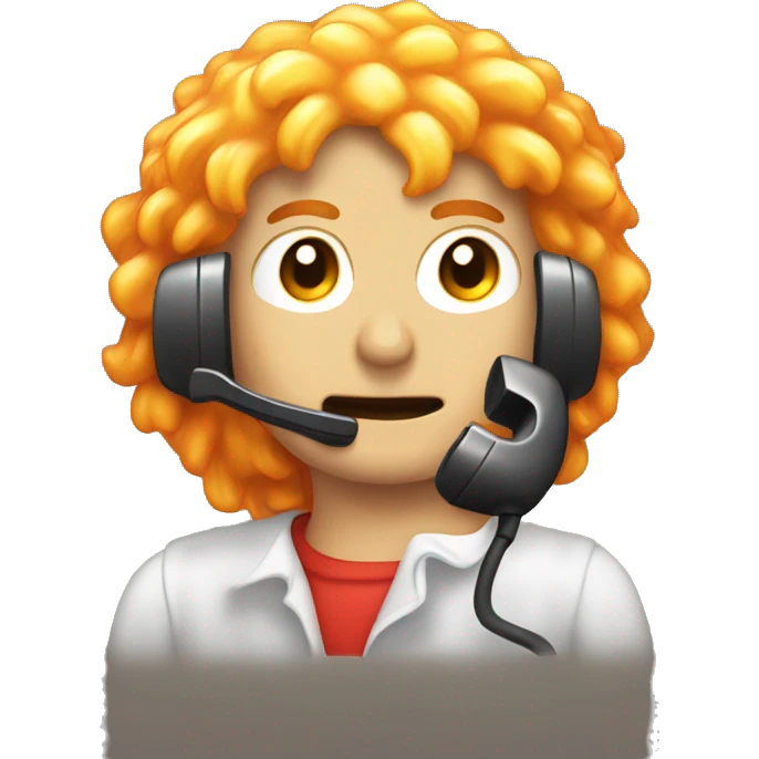 Telefono a fuoco emoji
