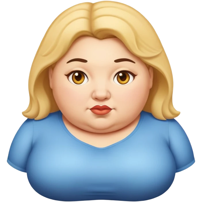 Fat women emoji