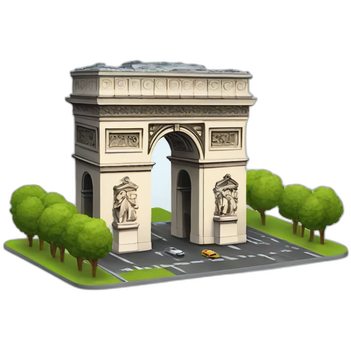Arc de triomphe emoji