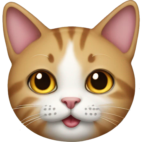 Cat with singles  emoji