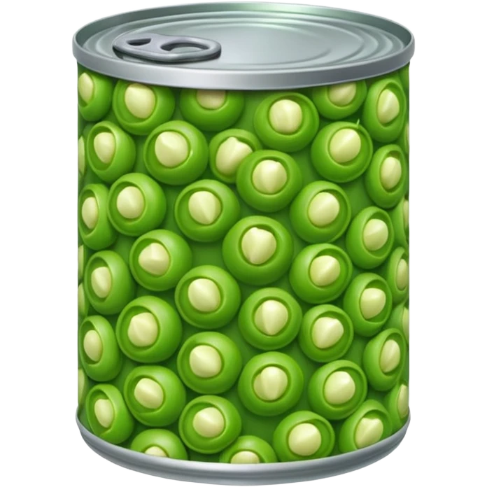 green peas can emoji
