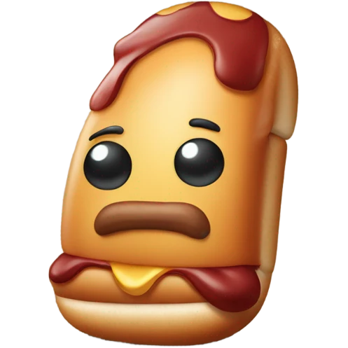 Angry weenie emoji