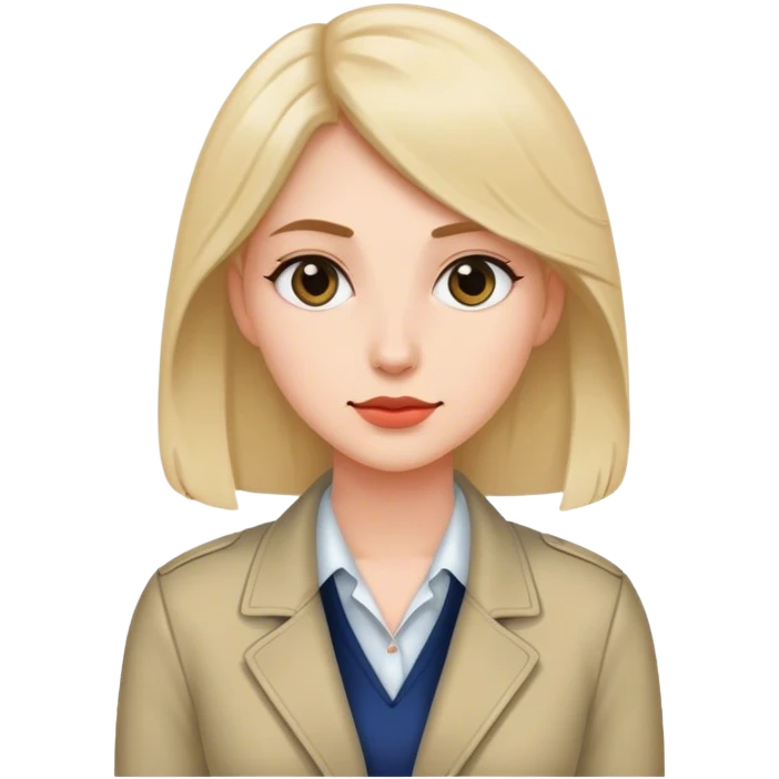 woman conservative jacket emoji