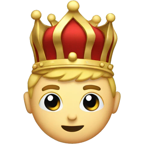 Speech Balloon with Ottoman crown emoji