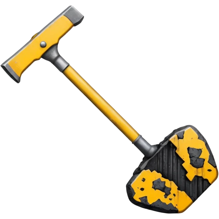 Double-ended coal mining pick emoji