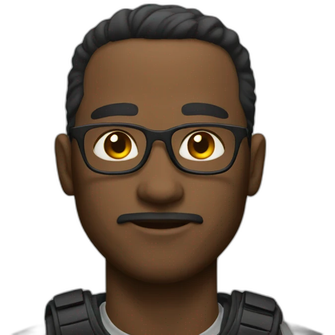 Bold man emoji