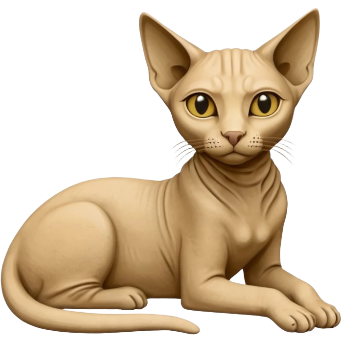 egypt spinx cat sculpture emoji