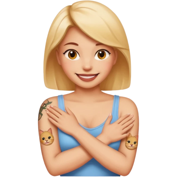 Create a woman pussy emoji emoji