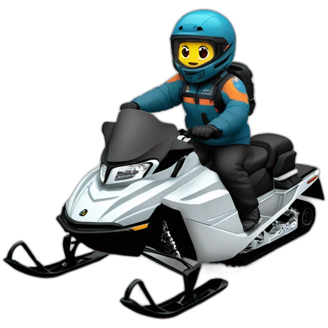 bigquint-riding-snowmobile emoji