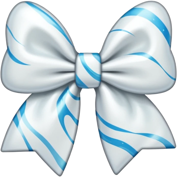 marble bow emoji
