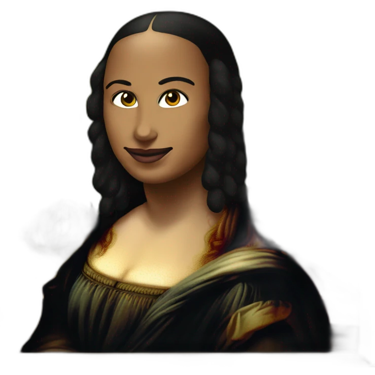 Mona lisa emoji