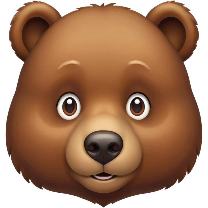 Cute bear  emoji