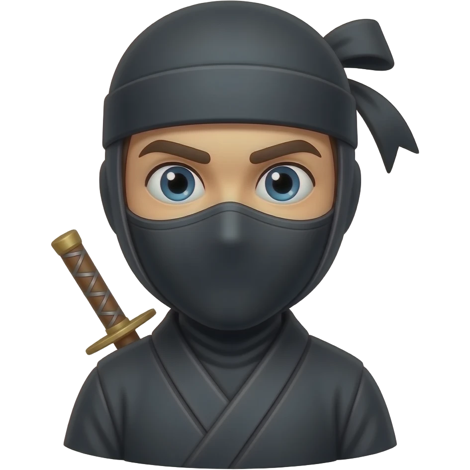 Masked Ninja emoji