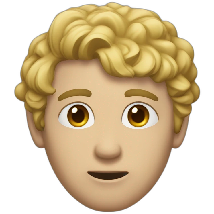 Un homme sceptique  emoji