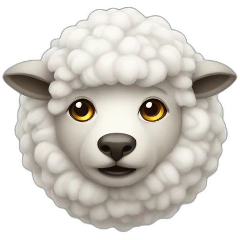 Oveja agradecida  emoji
