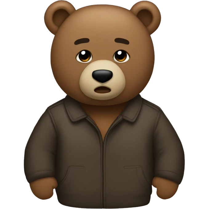 Kanye west bear emoji
