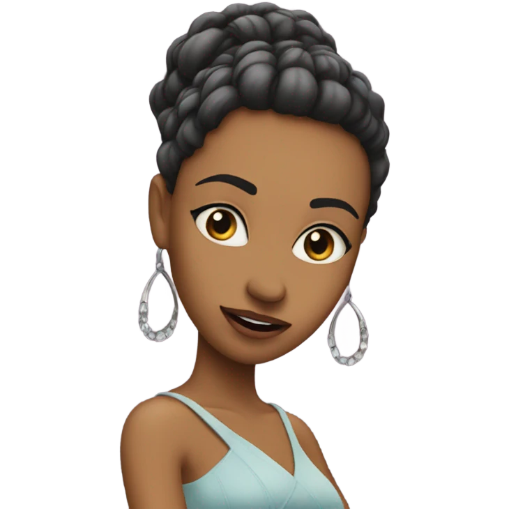 Drop the mic sassy queen  emoji
