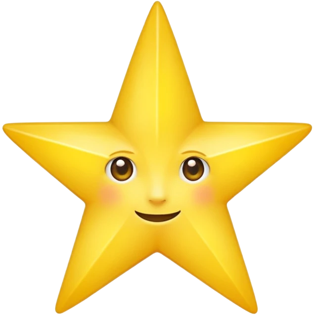 Giderek artan rütbe yıldızı emoji