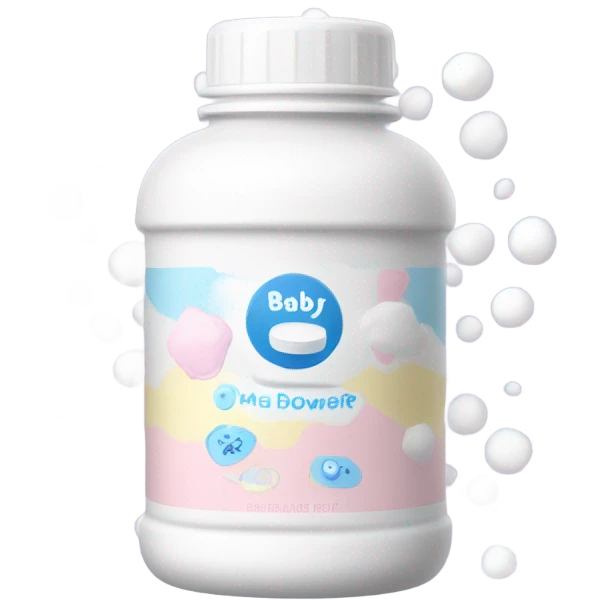 Baby powder  emoji