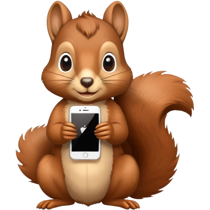 Squirrel usine iphone  emoji