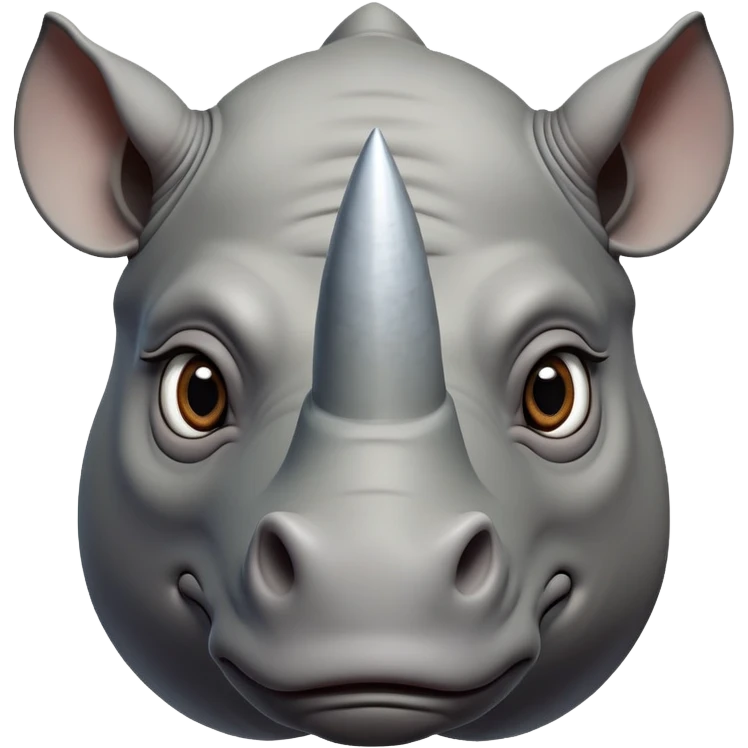 cinematic-noble-rhinoceros-portrait-emoji,-poised-and-regal,-with-a-massive,-powerful-build-and-a-thick,-deep-set-soulful-piercing-eyes,-simplified-yet-sharp-and-sophisticated-features,-highly-detailed, large eyes emoji
