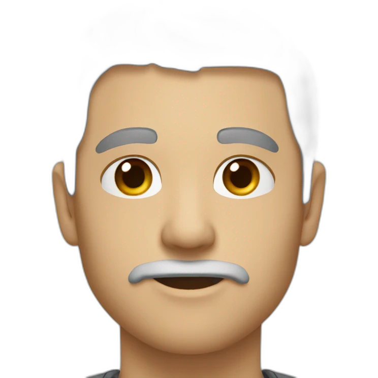 Alter Mann ohne Haare emoji
