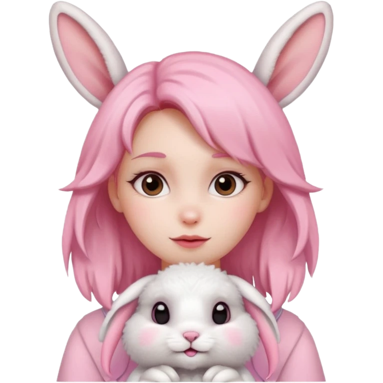 rabbit girl emoji