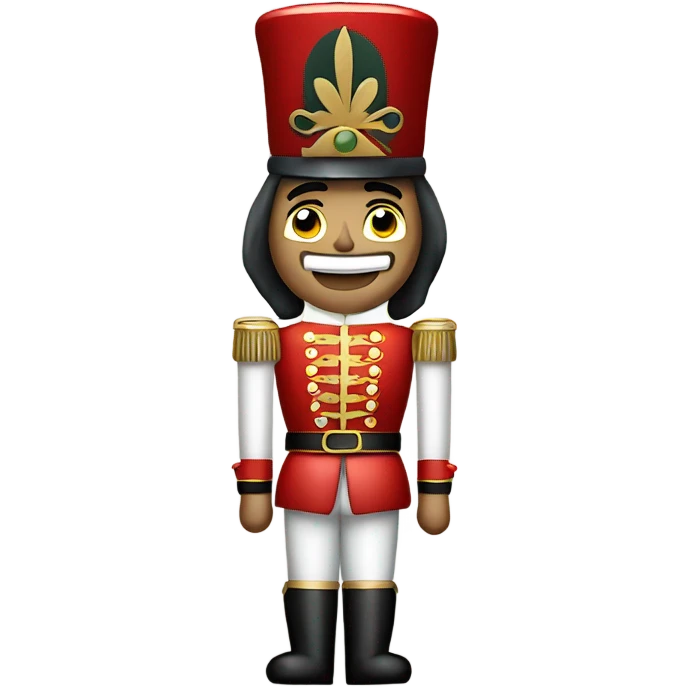 nutcracker, male with torso and teeth emoji