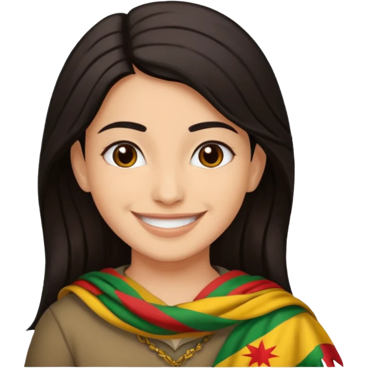 kurdistan and kurd and kurdish emoji