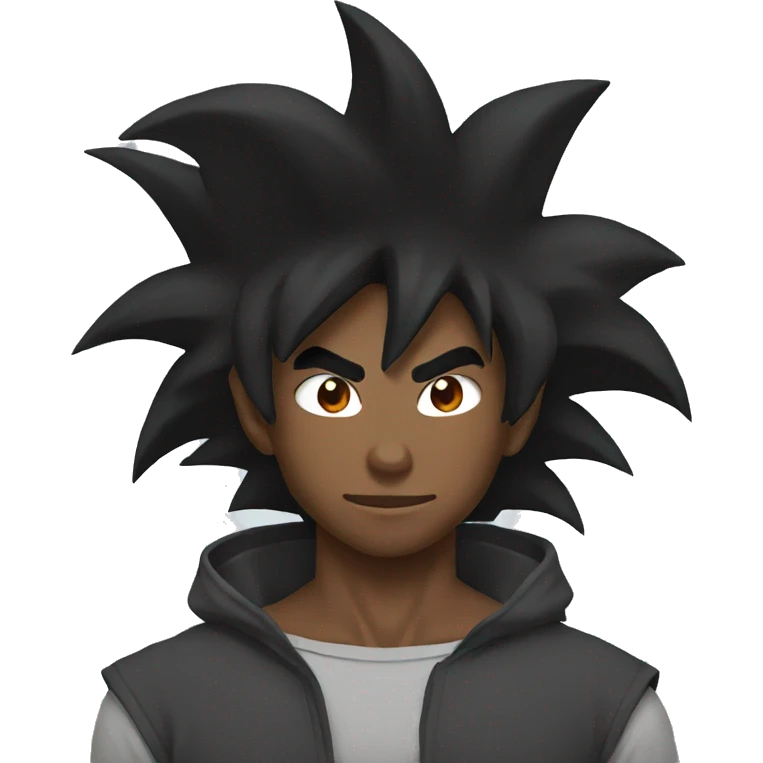 Black goku  emoji