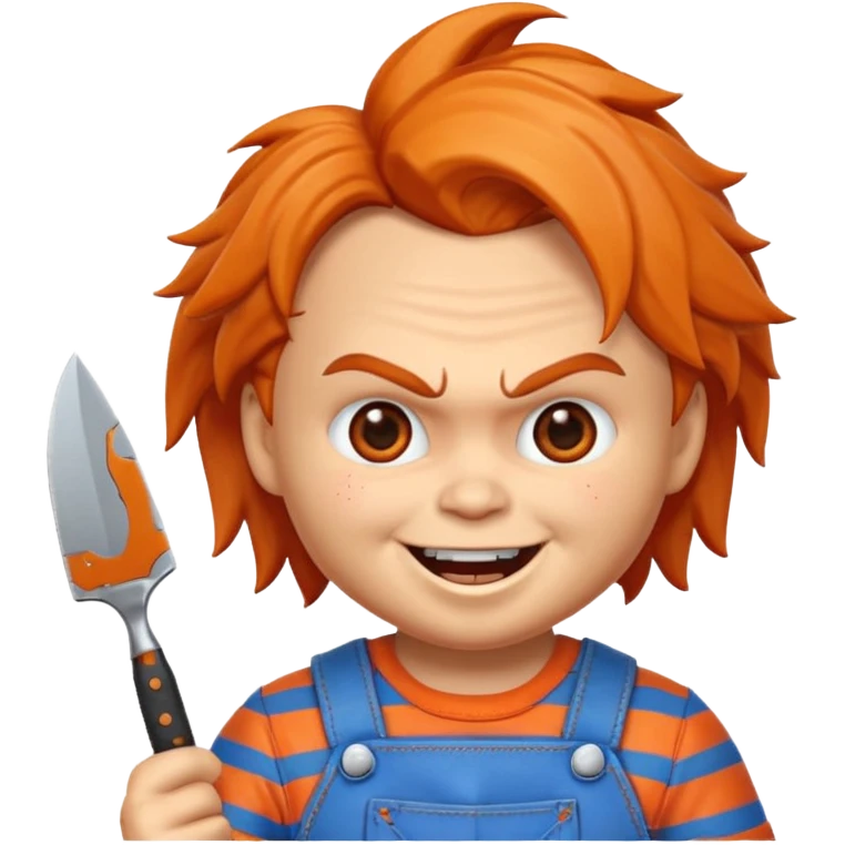 Un emojin de chuky emoji